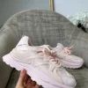 Becca Lace Up Trainers - Pink