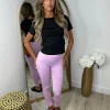 Briony Bum-Scrunch Seamless Leggings - Baby Pink