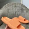Brooklyn Textured Single Strap Slider - Orange