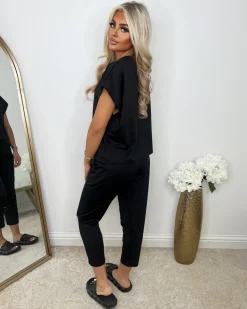 Sam Loungewear Set - Black