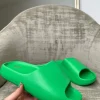 Yasmin Slip On Sliders - Green